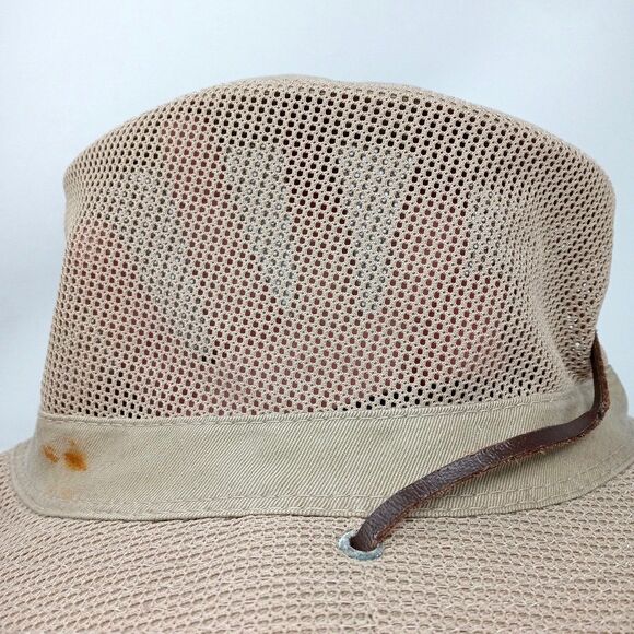 Duluth Trading Bucket Hat Size LARGE Boonie Sun Vented Chin Strap Hike Hunt Fish - Picture 5 of 9